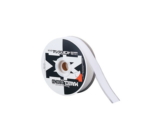 Shinwa Co 2W5UCW255 Hook And Loop Fastener with Adhesive MAGICLOBOND(R) White B Side (Female)